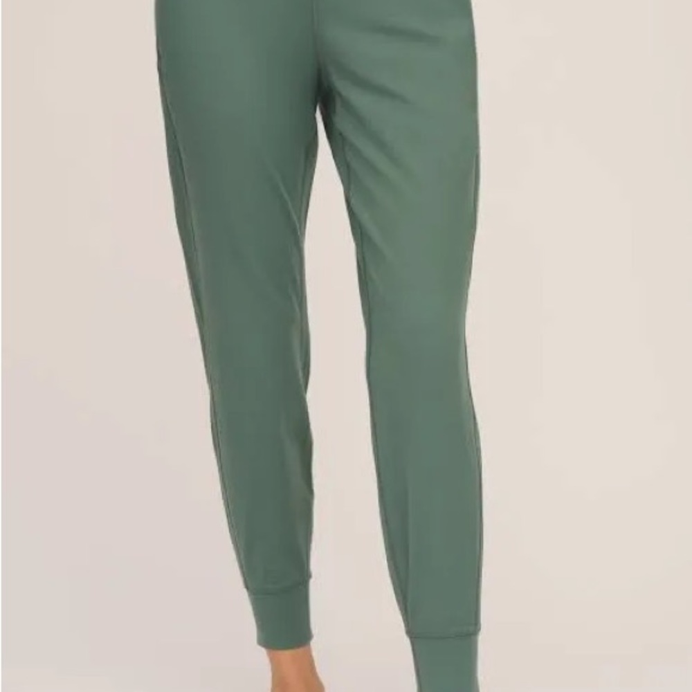 Joggers with Zipper Pockets and Back Yoke